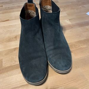 Lucky Brand suede booties